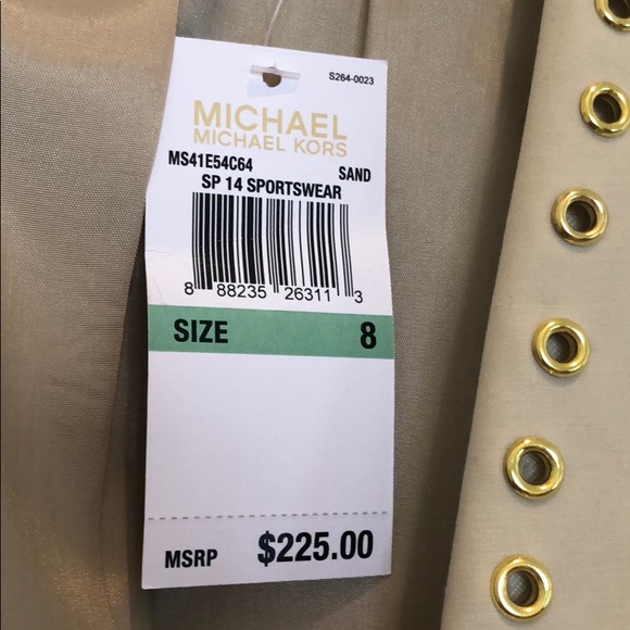 New NWT Michael Kors Cream suit jacket - Picture 2 of 4